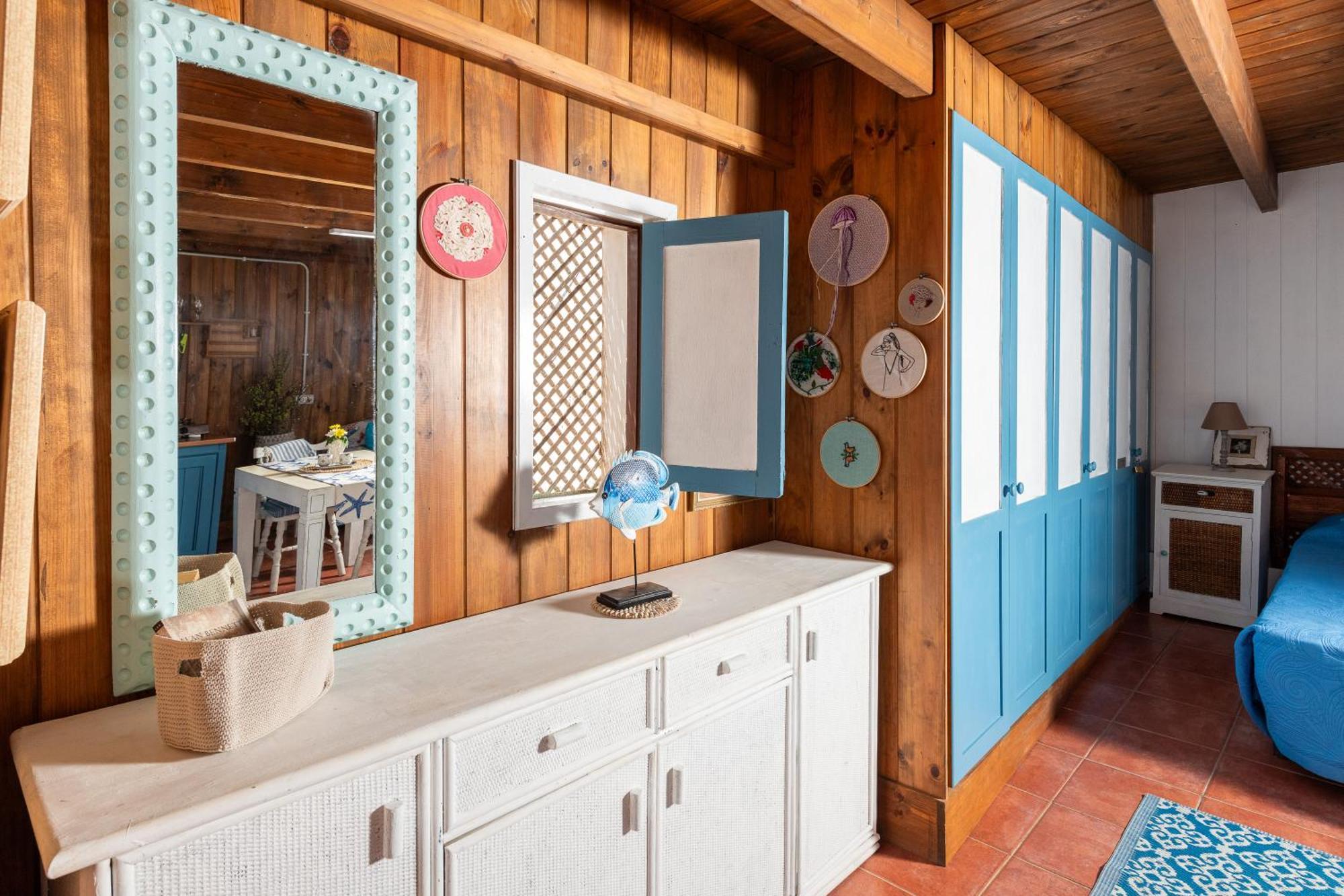 Cabin In Front Of Idyllic Majanicho Beach Exterior photo